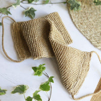 Sustainable Jute Exfoliating Back String - Aphrodite and Ares ethical store