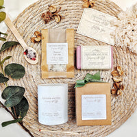 'Nyx' Eco-friendly and Vegan bath Set, cruelty-free & sustainable pampering gift for her - Aphrodite and Ares ethical store