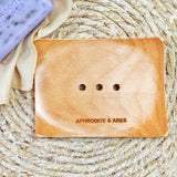Sustainable Eco-friendly Wooden Soap Dish