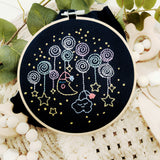 Lullaby Embroidery Kit - Make your own nursery room décor