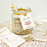 Anniversary's Cosy Night In - Botanical Tea Jar with Reusable Teabags
