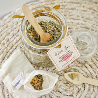 Anniversary's Cosy Night In - Botanical Tea Jar with Reusable Teabags