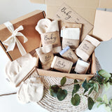 New Mum and Baby Sustainable Vegan Personalised Gift Set - Aphrodite and Ares ethical store