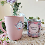Fif-TEA Personalised 50th Milestone Tea Set - Aphrodite and Ares ethical store