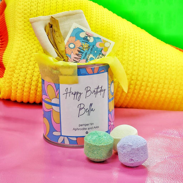 Bath In A Tin - Personalised Vegan Pampering Gift